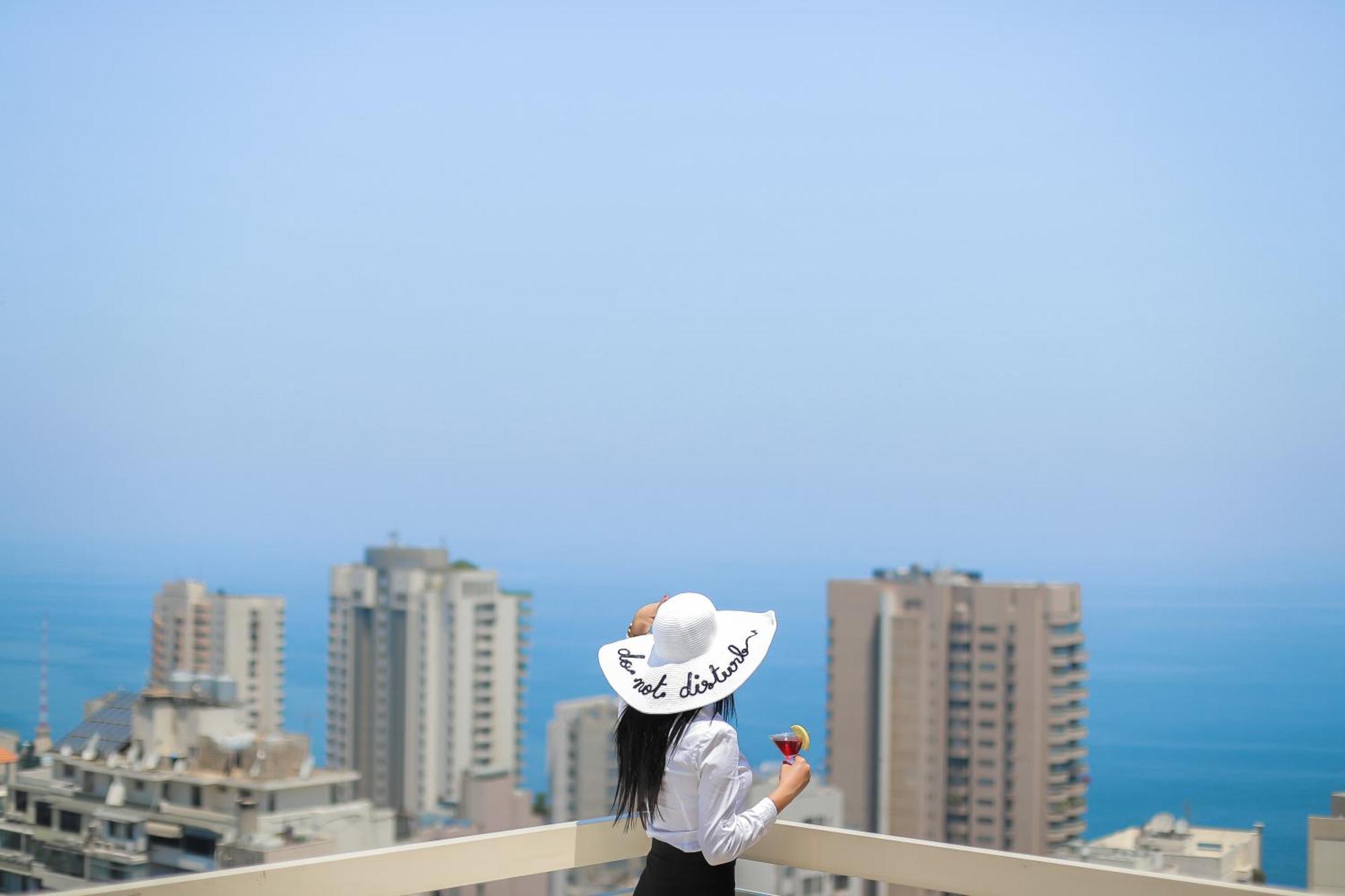 Gefinor Rotana - Beirut Hotell Eksteriør bilde View of the city